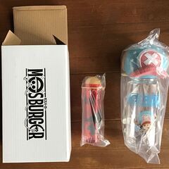 ONE PIECE ゴムゴムの手スナックトングとチョッパーの帽子付きボトルのセットの画像