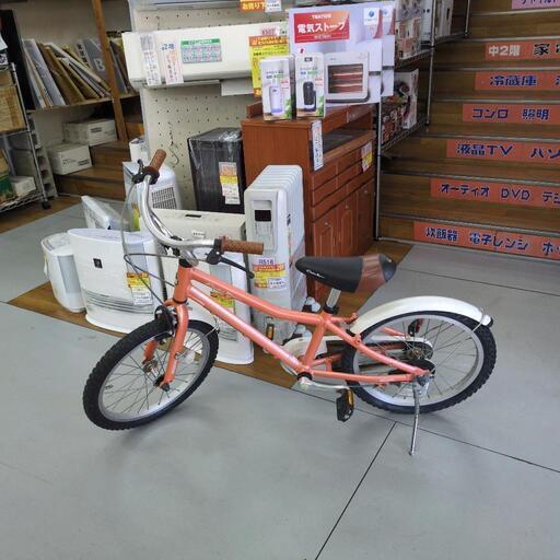 J545 ★タイヤひび使用感★子供自転車★KhodaaBloom  asson★18インチ