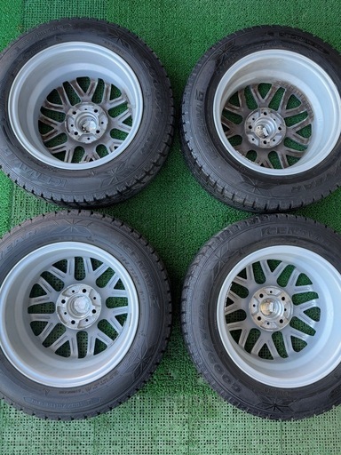 14インチ スタッドレスタイヤ 4本セット 2018年DOS 165/70R14