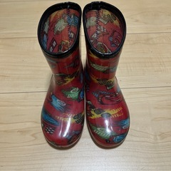 ヒラキレインブーツ　16cm