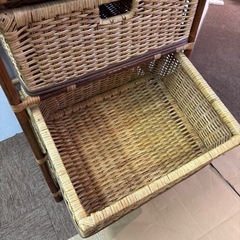 アジアン家具 チェスト② 編み込みの画像