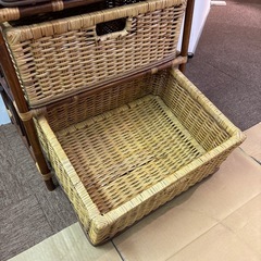 アジアン家具 チェスト② 編み込みの画像
