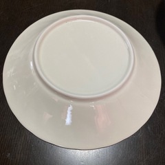 【新品未使用】ぶどう柄の中深皿×5枚　メーカー不明　箱無し　20cmの画像