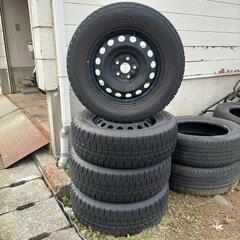 鉄ホイール　15インチ　5穴　PCD100