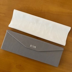 【新品/値下】RIM/JINS 折りたたみ式メガネケース