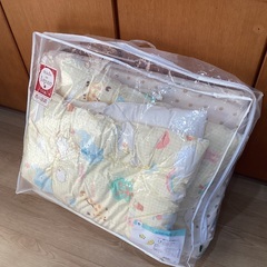 ベビー布団、マット+掛け布団の画像