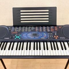 CASIO カシオ　光ナビゲーション付　電子キーボード　LK-3...