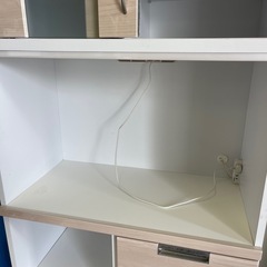キッチンポード　オープンタイプ　食器棚　カップボード　ナチュラル　（株）ノダ工芸　の画像
