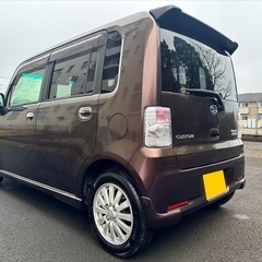 低走行お買い得‼️月々9千円〜分割払い可❗️車検2年付き！【名義変更代込み】車内広い！大人気☆ムーブコンテカスタム☆SDナビ付き☆走行中DVD見れます☆ETC付き☆フルオートエアコン☆ドライブレコーダー付きのフル装備☆事故修復歴無し☆純正アルミ☆そのまま乗って帰れます‼️の画像