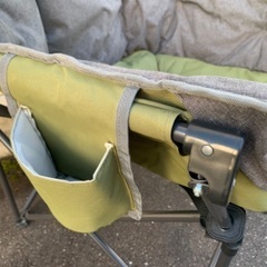 美品　大型　折りたたみクッションチェア　アウトドアの画像