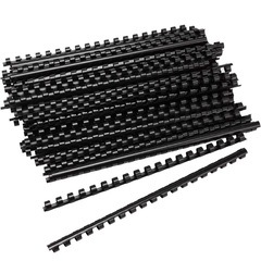 新品未使用 製本リング プラスチック製 19穴10mm 60枚製...