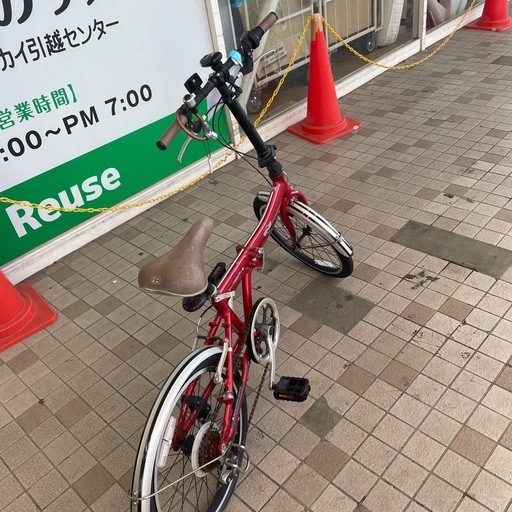 ★ジモティ割あり★   MINI 折り畳み自転車　クリーニング済み SJ8561