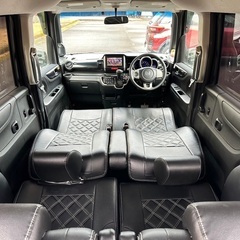 今ならBluetoothナビにグレードアップ☆月々1.2万円〜分割払い可❗️ 車検2年付き！【名義変更代込み】大人気☆ホンダ N-BOXカスタム☆ステアリングスイッチ付き☆HDDナビ付き☆走行中DVD見れます☆ETC付き☆電動スライドドア☆ドラレコ付き☆スマートキー☆フルオートエアコン☆社外アルミホイール装着☆事故歴修復歴なし☆そのまま乗って帰れます❗️の画像