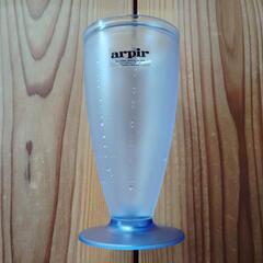 （新品）arpir アルコールグラス 透明・青色の画像