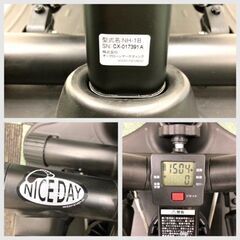 オークローンマーケティング 健康ステッパー ハンドル付き ND-1B＆NH-1B 健康器具 エクササイズ ダイエット 運動 筋トレの画像