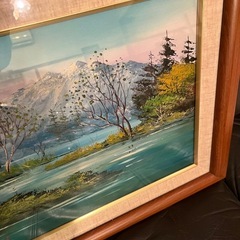 絵画　アンティーク　軽井沢　日本画　インテリアの画像