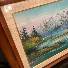 絵画　アンティーク　軽井沢　日本画　インテリアの画像