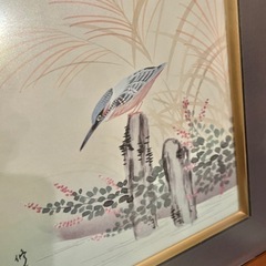 絵画　アンティーク　軽井沢　日本画　インテリアの画像