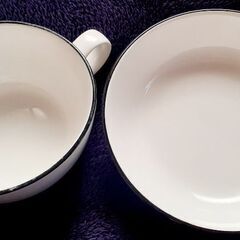 🍽️Francfranc カップ&小皿セット ブランドの画像