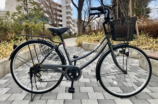 Active style 26インチ 6段LEDダイナモライト自転車　東京三鷹市　武蔵野市