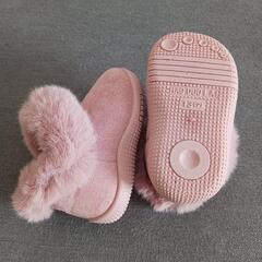 ベビー靴　もこもこファー　12〜13Cmの画像