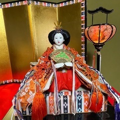 七段飾り　お雛様　桃の節句　日本人形