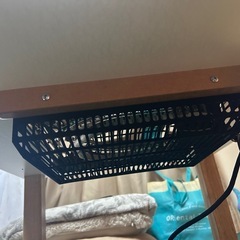 こたつ机　木目の画像