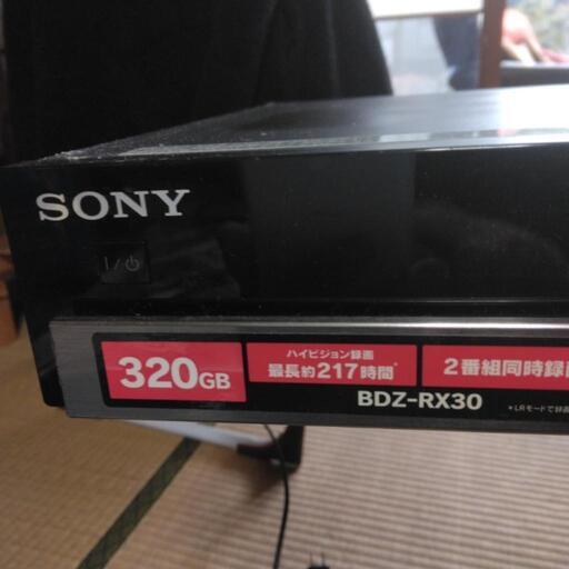 ソニー2番組同時録画レコーダー