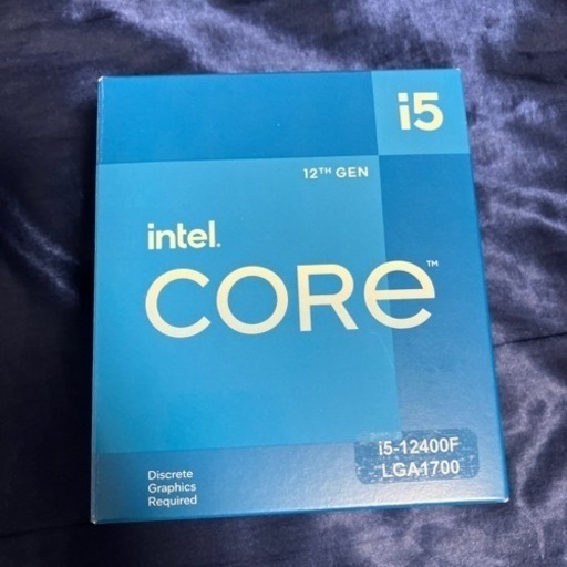 【CPU】Intel Core i5 12400F BOX