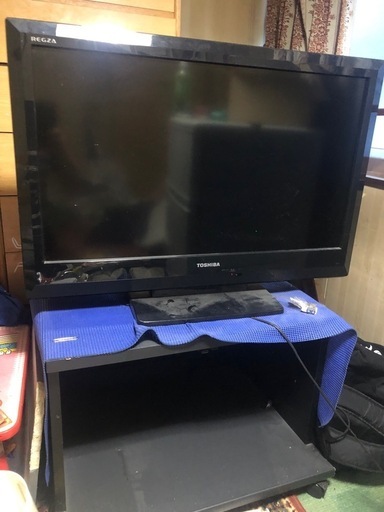 TOSHIBA32型テレビ台付き