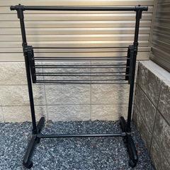 物干し　ブラック　室内物干し