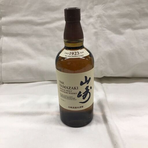 ウイスキー　山崎　シングルモルト　700ml　箱なし　【ジャングルジャングルイズミヤ広陵店】