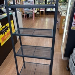 ☆ジモティー割引有☆ 4段ｽﾁｰﾙﾗｯｸ