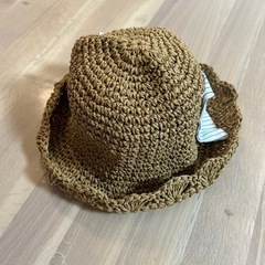 キッズ麦わら帽子 54cmの画像