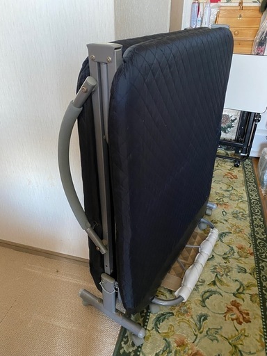 介護用❗️家具調シャワートイレ　安寿　美品　簡易ベッド付き‼️