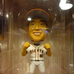 読売ジャイアンツ　創設80周年記念　ボブルヘッド人形【未開封】の画像