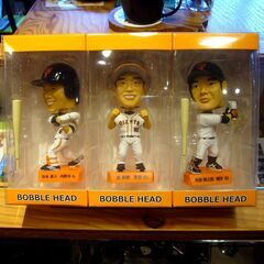 読売ジャイアンツ　創設80周年記念　ボブルヘッド人形【未開封】