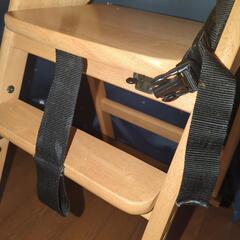 ステラ 木製ワンタッチハイチェアの画像