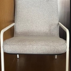 シートチェア　椅子　ソファ　1人用ソファ　グレー　カインズ