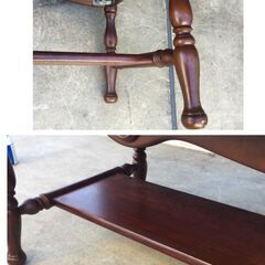 195 柏木工 KASHIWA ローテーブル 家具 リビングテーブル 600×1050×450ｍｍの画像