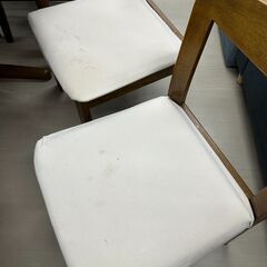 ジモティ来店特価!!　ダイニングセット　4人用　ブラウン　　J-250218の画像