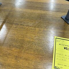 ジモティ来店特価!!　ダイニングセット　4人用　ブラウン　　J-250218の画像