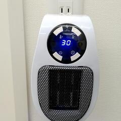 🉐【美品】セラミックヒーター 小型 壁掛け式電気ファンヒーター ...