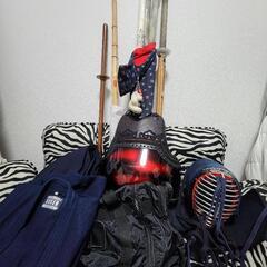 【お取引決定】新品竹刀含む剣道防具一式・袴・胴・胴着・木刀・防具袋