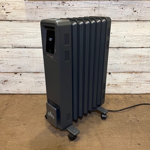 【武蔵小山店】DIMPLEX ディンプレックス ECR12ECSF オイルフリーヒーター B04 グレー 暖房器具 暖房 ヒーター　8〜10畳