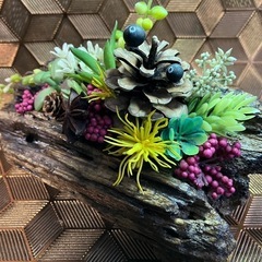 ★予約済み★　可愛い森のアレンジC  ハンドメイド雑貨　飾り　置物の画像