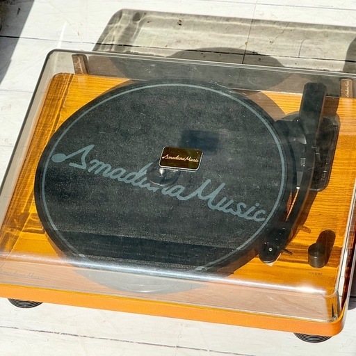 Amadana 「SIBRECO」フルレンジスピーカー内蔵レコードプレーヤー