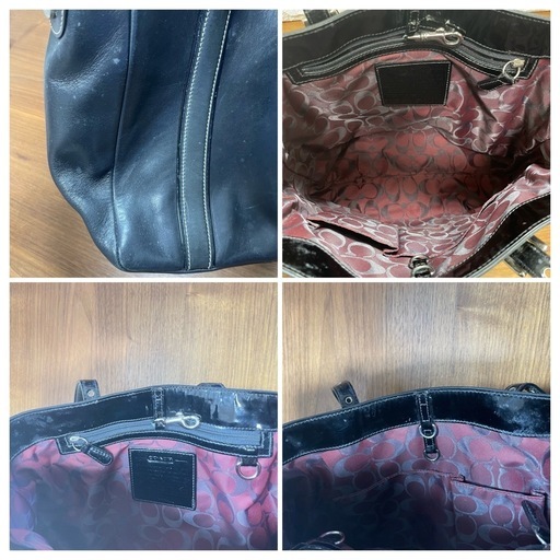 コーチ オールドコーチ COACH トートバッグ ショルダーバッグ 黒 