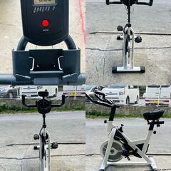 【❗️✨美品✨❗️】動作品🌟créer（クレエ）エアロバイク🌟静音設計・コンパクト＆本格トレーニング対応の画像