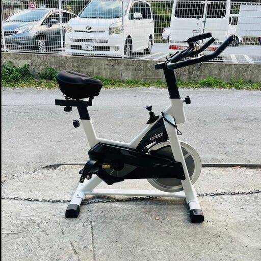 【❗️✨美品✨❗️】動作品créer（クレエ）エアロバイク静音設計・コンパクト＆本格トレーニング対応